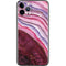 Plum Watercolor Geode iPhone 11 Pro Skin
